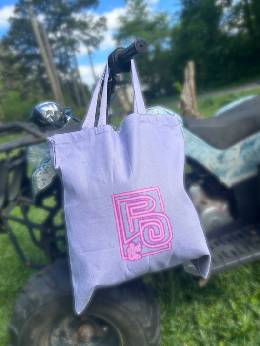Purple Tote Bag